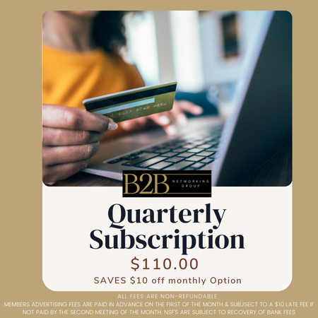 Quarterly Subscription